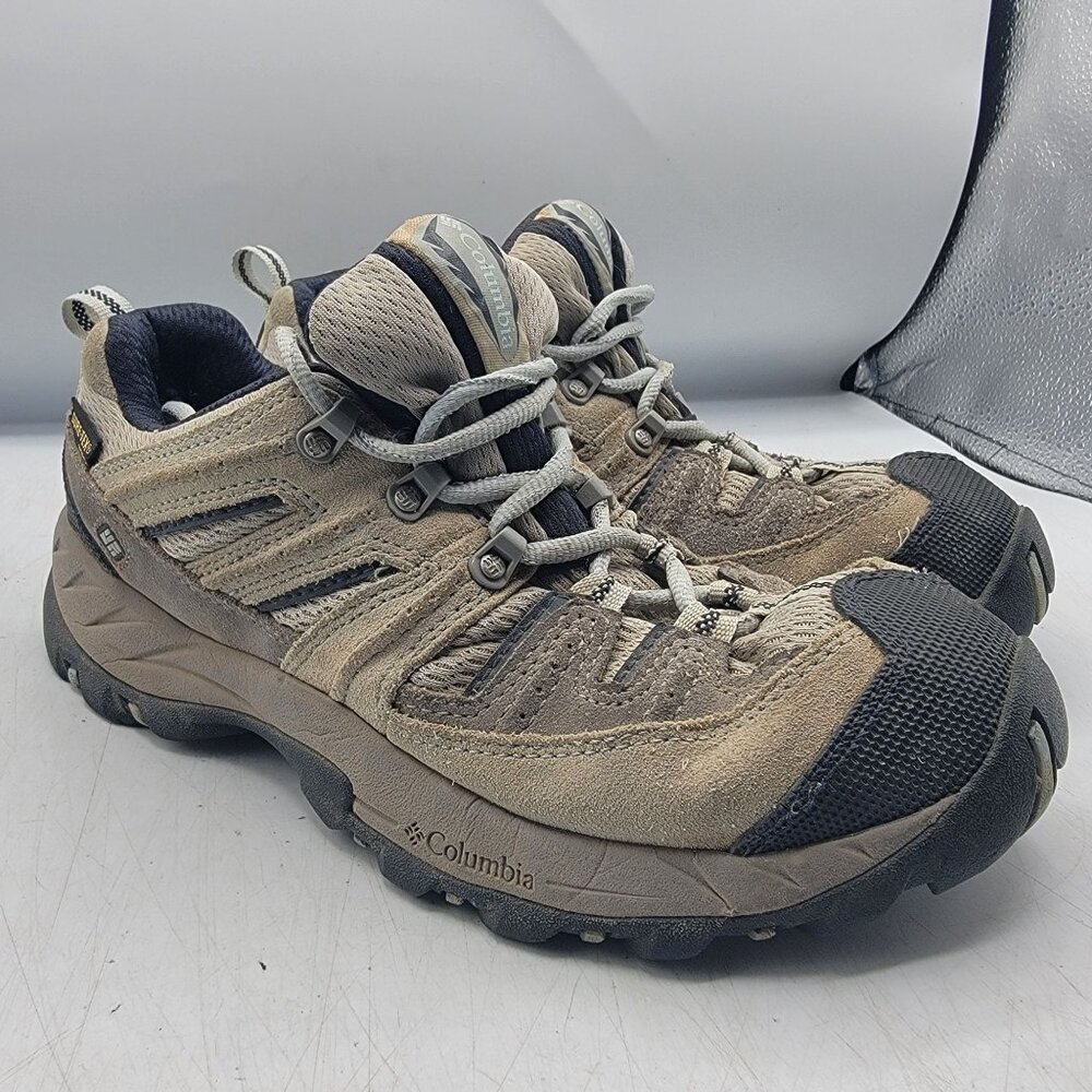 Columbia Kestrel XCR Womens 8 Brown Shoes Gore Tex Hiking Camping Trails